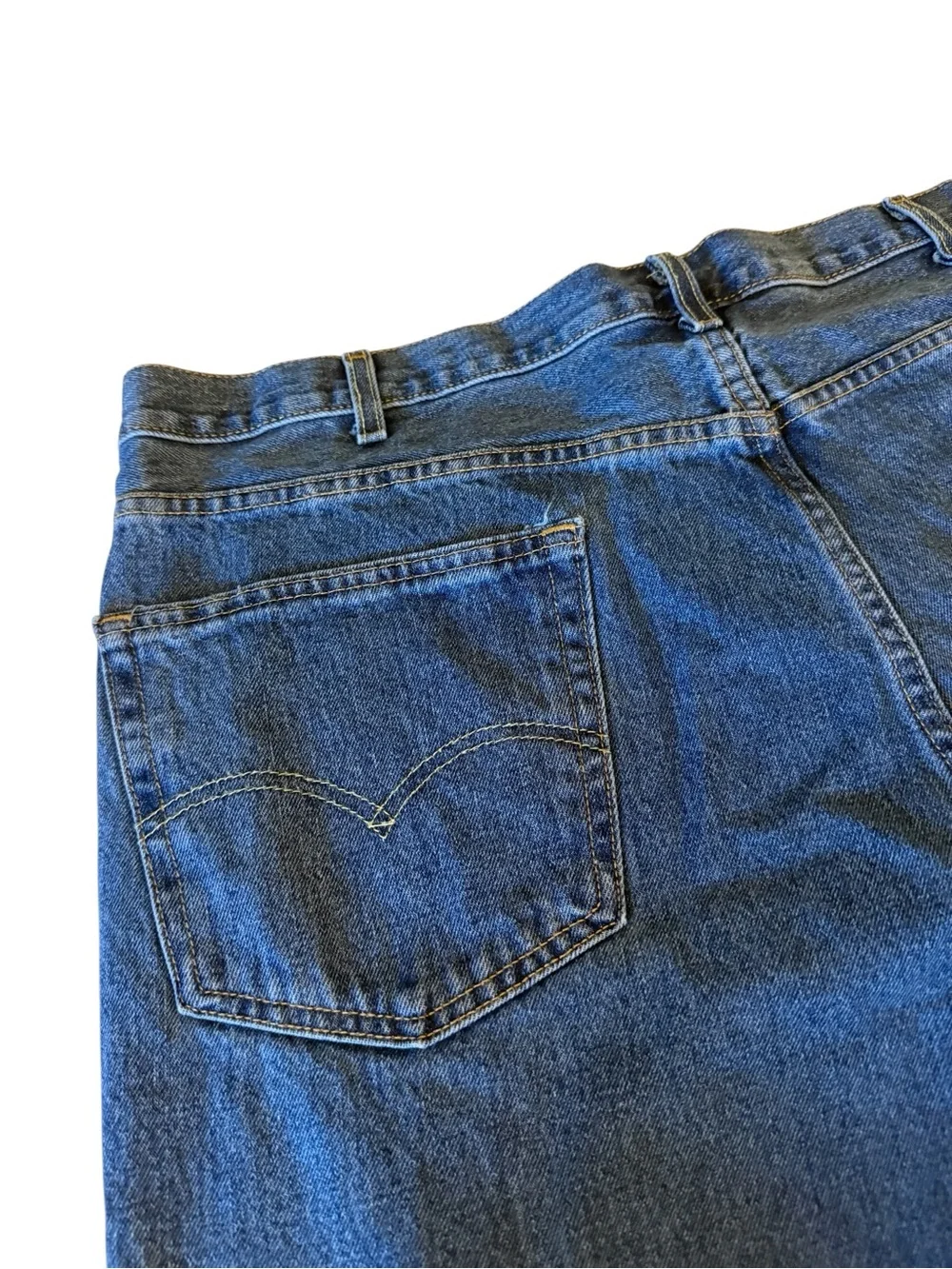 Levi’s 550 Relaxed Fit Jeans Men’s 44x30 Medium Wash Tapered Denim Red Tab Class